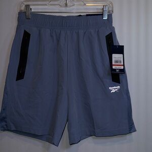 Reebok Men's Blue Athletic Shorts